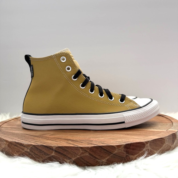 Converse Chuck Taylor All Star Hi Leather Size Men's 7.5 Women's 9.5 Dunes/Cape - Picture 3 of 10